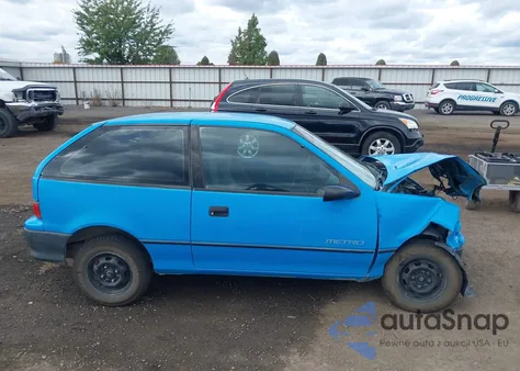 1992 Geo Metro Lsi from USA, damaged, VIN 2C1MR2464N6719118